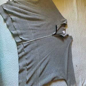 Oversized cabi light gray sweater